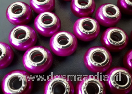 Prachtige kraal fuchsia, gat 4 mm