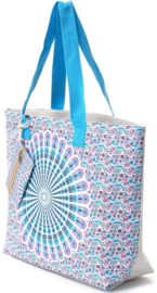 Beach bag, blauw