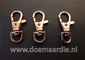 Sleutelhanger rosé goud 38 mm