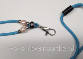 Keycord blauw