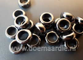 Rondel,  gun metal,  gat 7 mm. per 20