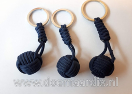 Monkey fist mini midnight blue, 21 mm.