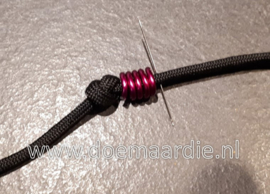 Alu wire, roze, 2 mm, 2 ,5 meter