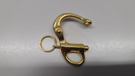 Snap sluiting, goudkleur