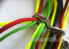 Metalen cord locker, stopper met 2 gaten