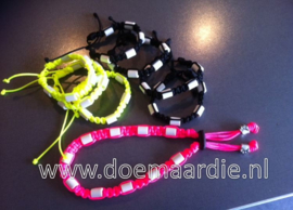 Paracord, 100 type l, Ultra neon geel, 6 / 15 / 30.