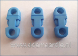 Plastic Breakaway Buckle, baby blauw