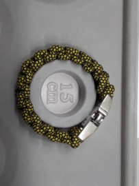 Paracord bracelet met metalen sluiting