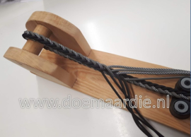 8 strand verstelbare lijn pakket, black grey