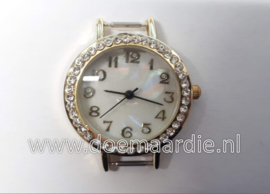 Horloge kastje met strass