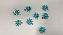 Bloem hangertje, blauw