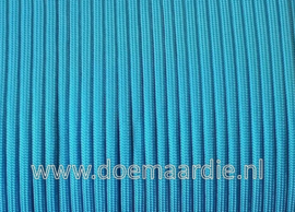 Paracord 550 Caribbean  Blue, vanaf 27 cent per meter.