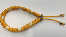 Round tekenhalsband 33 cm. Goldenrot