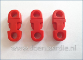 Plastic Breakaway side release, red