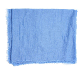 Dun sjaaltje, spijkerbroek blauw, 180 bij 70 cm