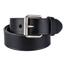 Leren riem, zwart