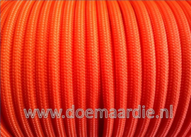 Paracord, 550 type 3,  Neon oranje, 6 meter