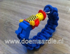 paracord lego armband
