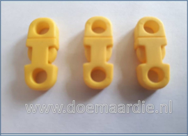 Plastic Breakaway Buckle, geel