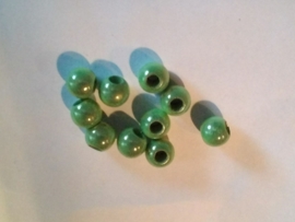 Miracle kraal, groen, gat 4,5 mm