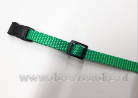 Webbing licht groen, 50 meter 10 mm