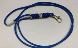 Keycord konings blauw