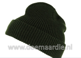 Commando muts grof groen