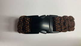 Paracord bracelet, diamond rust