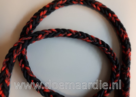 8 Strand paracord hondenlijn met handvat.