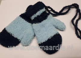 Baby of peuter handschoenen met koordje