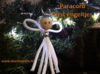 Kerst engeltjes van paracord maken.