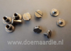 Boekschroef per 10, black/gun 10 mm. 