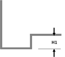 Vibramount Edge Profile H12.0 length 4 m