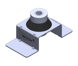 Vibration dampening interior mounting system