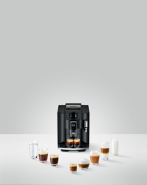 JURA E8 Piano Black (EC) met gratis koffiebonen t.w.v. € 78