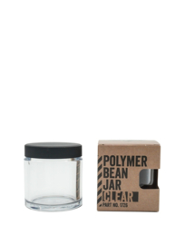 Comandante Polymer Bean Jar ( Clear) 1 stuk