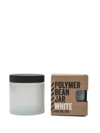 Comandante Polymer Bean Jar ( White ) 1 stuk