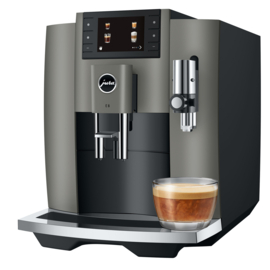 JURA E8 Dark Inox (EC) met € 102,95 aan gratis extra's!