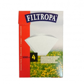 Filtropa koffiefilters maat 4, 100 stuks