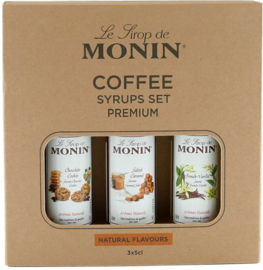Monin Mini Koffie Siropen Set Premium