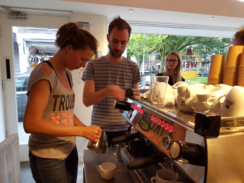 Barista workshop and Latte art workshop