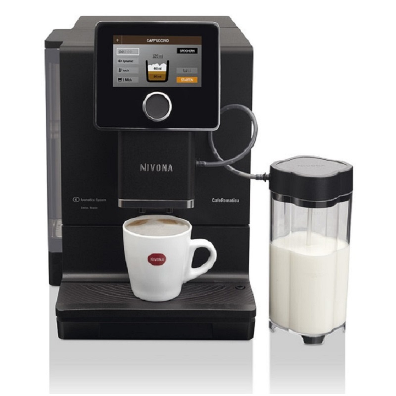 Nivona CafeRomatica  NICR960 Espressomachine Zwart Chroom