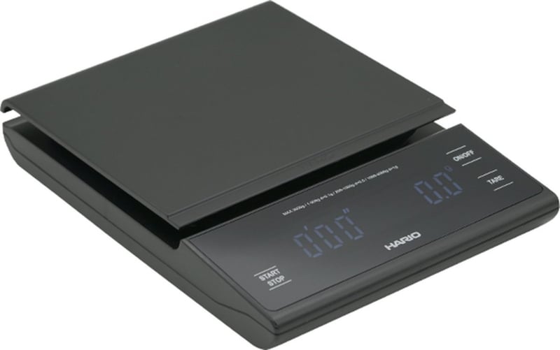 Hario Scale V60 Drip Scale New with Timer, VSTW-3000-B