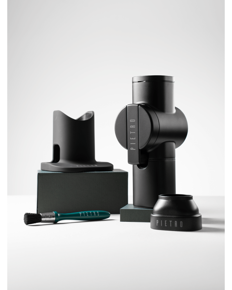 Pietro MultiPurpose grinder (B-Model Burrs) Extreme Black incl Add on pack
