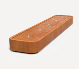 Watertafel 'Alessandro' 500x100x40 cm incl. ledverlichting & pomp