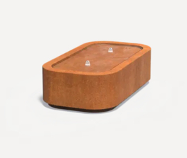 Watertafel 'Alessandro' 150x80x40 cm incl. ledverlichting & pomp