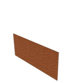 Cortenstaal Borderrand recht 5 strips a 2300x3x150 mm (11.5 m lengte)