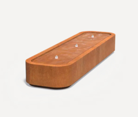 Watertafel 'Alessandro' 300x80x40 cm incl. ledverlichting & pomp