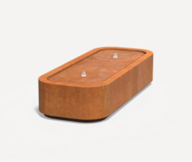 Watertafel 'Alessandro' 200x80x40 cm incl. ledverlichting & pomp