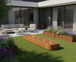 Watertafel 'Alessandro' 500x100x40 cm incl. ledverlichting & pomp